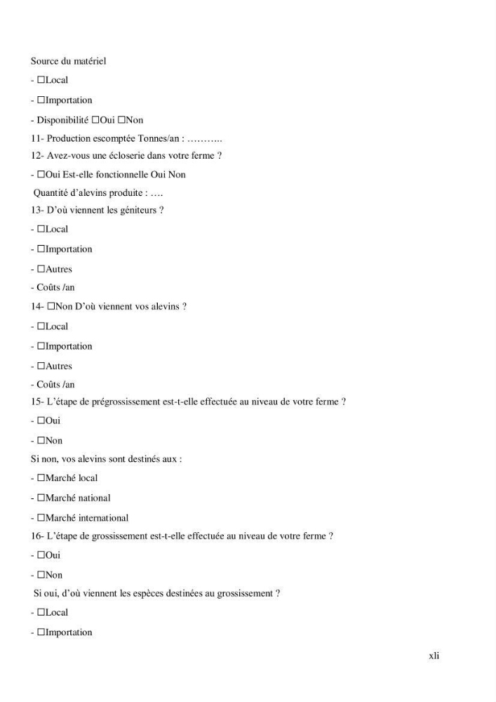 Contribution à l’application d’un outil de management (SWOT) dans l’activité aquacole en Algérie