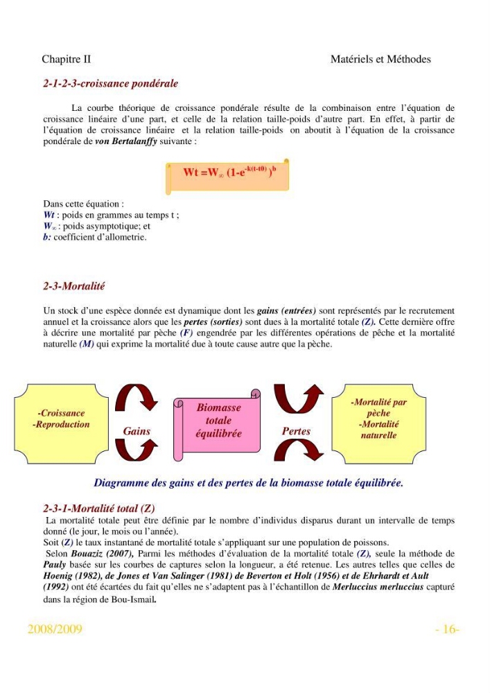 Utilisation des logiciels FISAT 2 (version 1.2.0 gayanilo et al., 2004) et fishparm pour l\'estimation des paramètres biologique des espèces animales marines