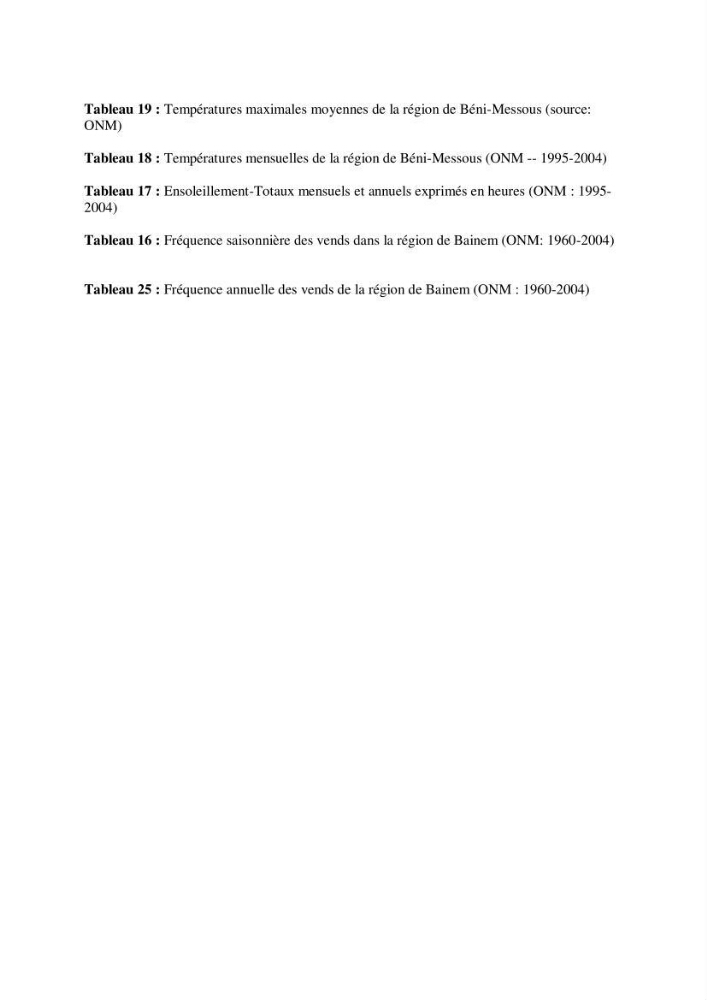 Contribution à l \'étude des paramètres physico-chimiques et bactériologiques de l\'embouchure de l\'oued \"Béni-Messous\":