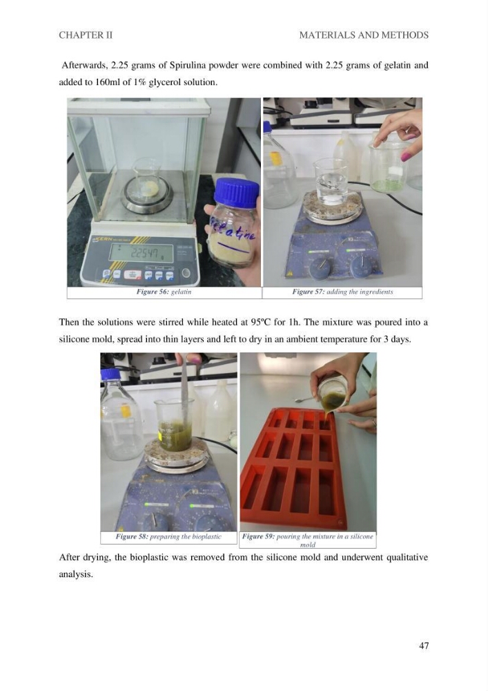 Exploring spirulina’s potential for bioplastic production