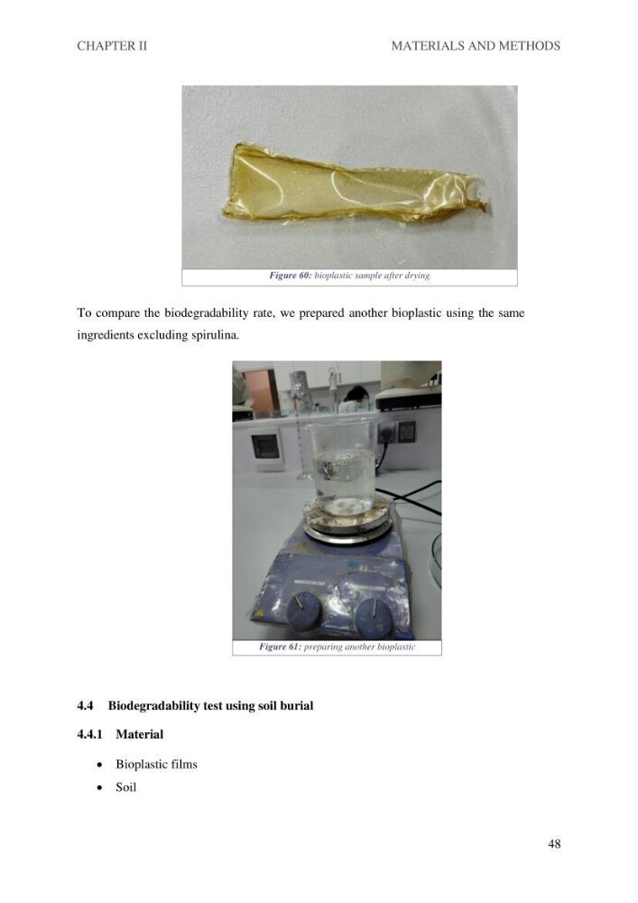 Exploring spirulina’s potential for bioplastic production