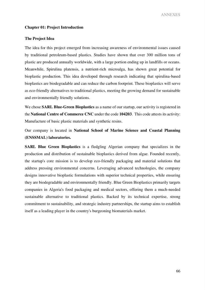 Exploring spirulina’s potential for bioplastic production