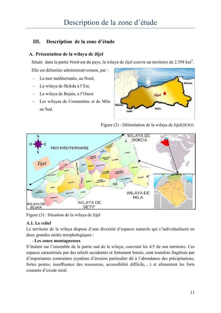 Evaluation de la mise en oeuvre de la loi 02-02 relative à la protection et à la valorisation du littoral au niveau de la wilaya de Jijel