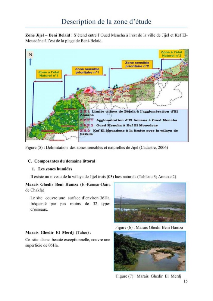 Evaluation de la mise en oeuvre de la loi 02-02 relative à la protection et à la valorisation du littoral au niveau de la wilaya de Jijel