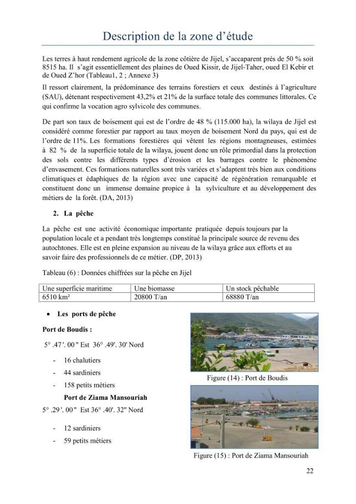 Evaluation de la mise en oeuvre de la loi 02-02 relative à la protection et à la valorisation du littoral au niveau de la wilaya de Jijel
