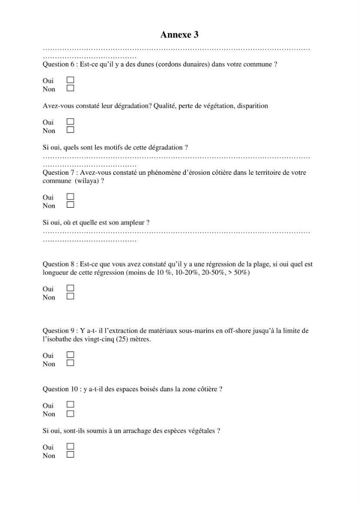 Evaluation de la mise en oeuvre de la loi 02-02 relative à la protection et à la valorisation du littoral au niveau de la wilaya de Jijel