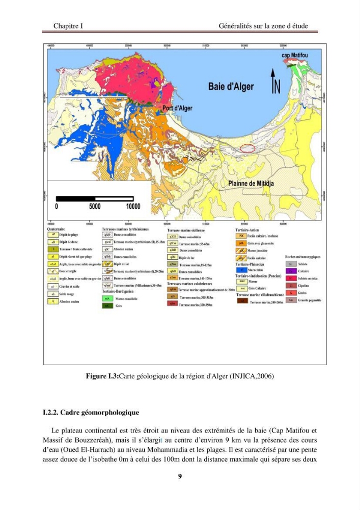 Etude de protection de la zone de LIDO Mohammedia (Alger):