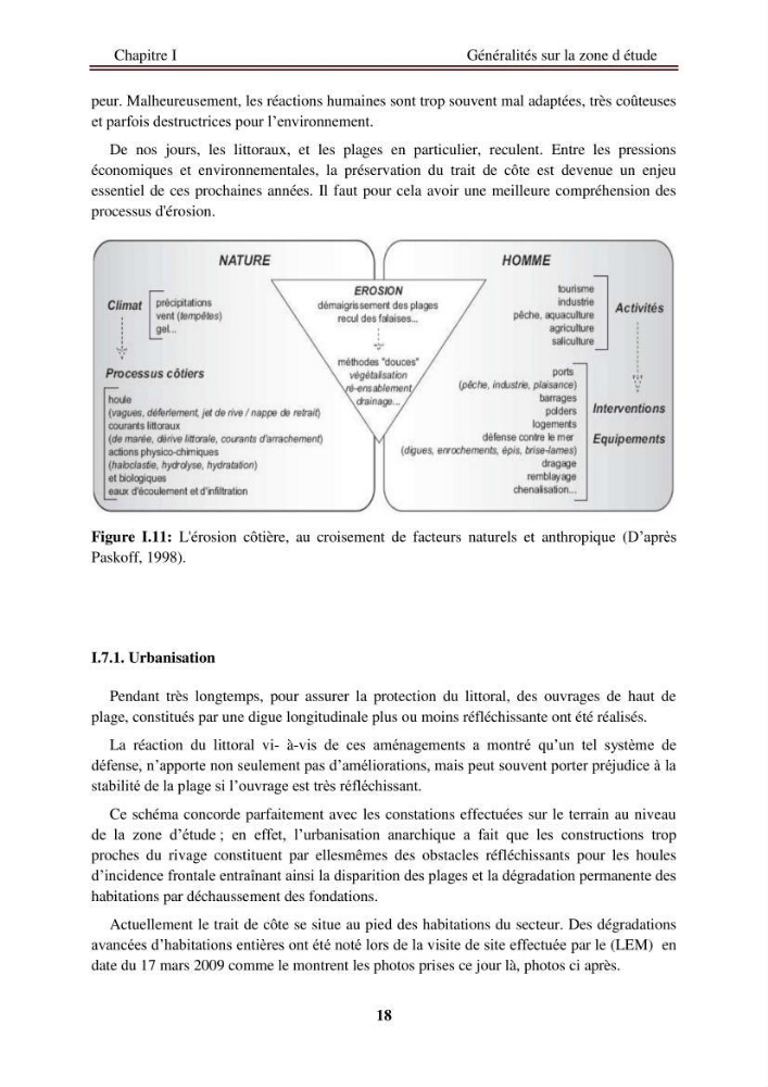 Etude de protection de la zone de LIDO Mohammedia (Alger):