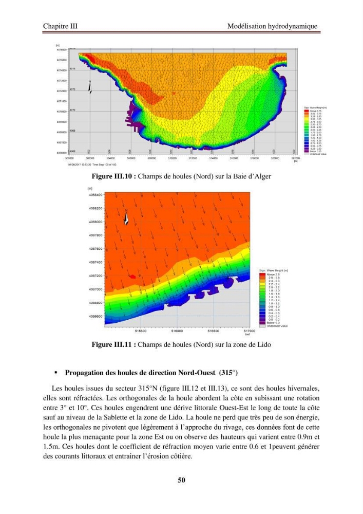Etude de protection de la zone de LIDO Mohammedia (Alger):