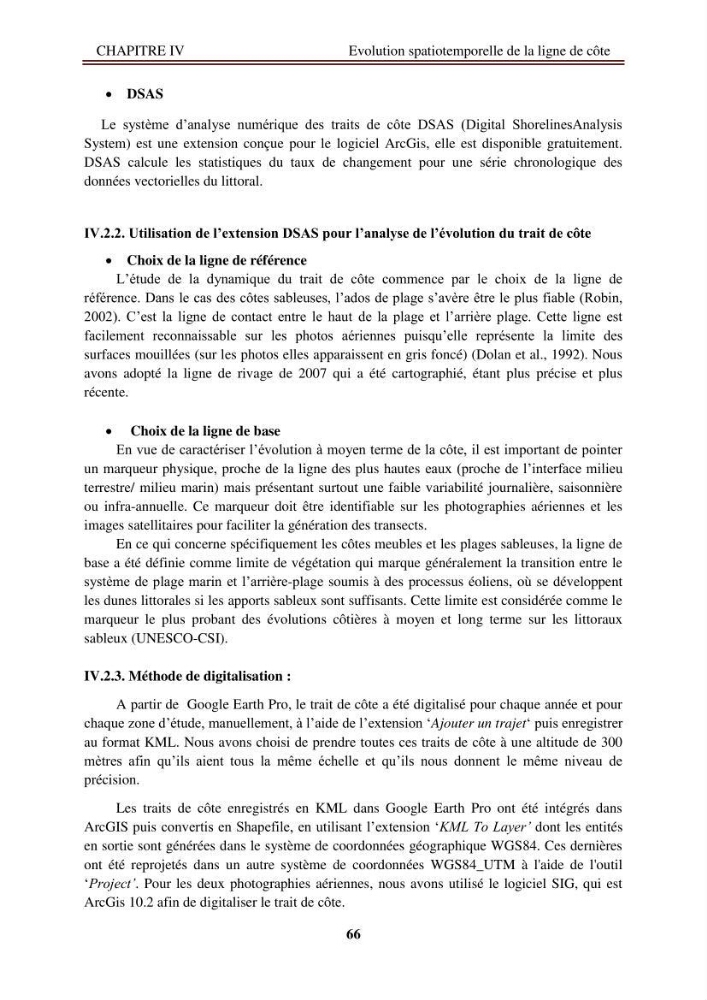 Etude de protection de la zone de LIDO Mohammedia (Alger):