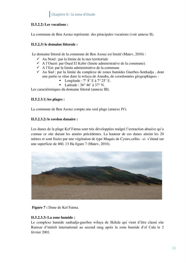 Létat de la mise en oeuvre de la loi 02-02-2002 de la protection et la valorisation de littoral dans la wilaya de Skikda