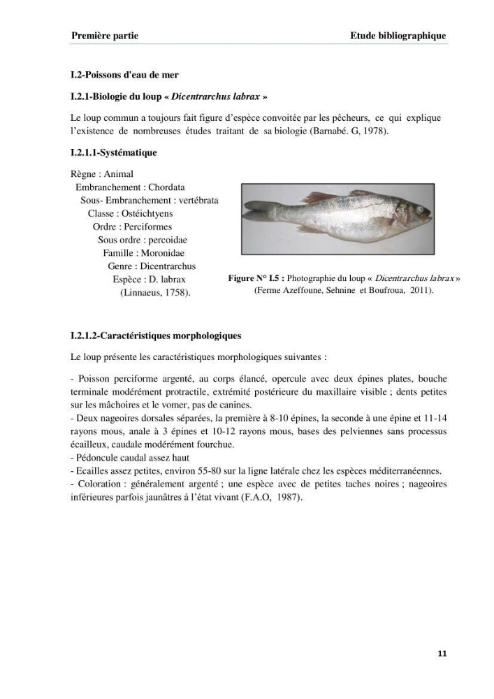 Extraction et identification des lipides à partir de la chair des poissons d\'élevage