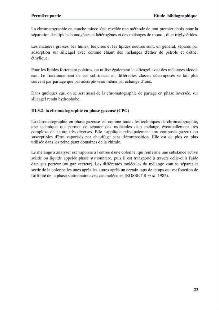 Extraction et identification des lipides à partir de la chair des poissons d\'élevage