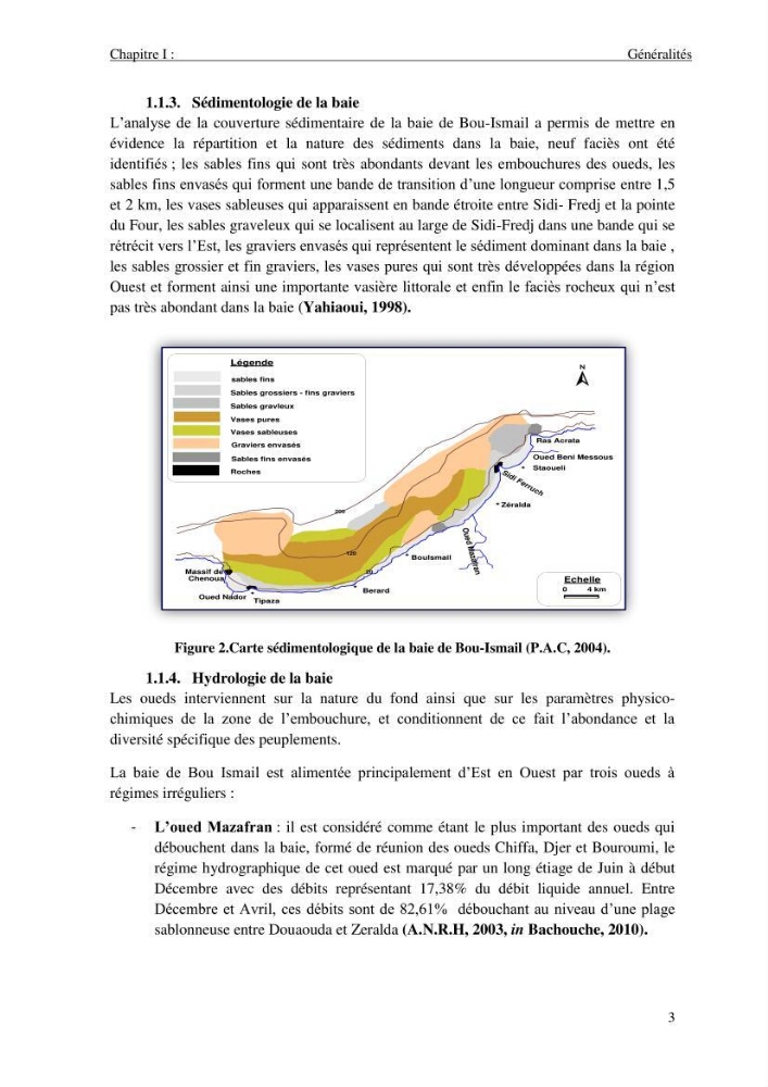 Contribution à l\'étude des crevettes (crustacés décapodes) de la baie de Bou-Ismail