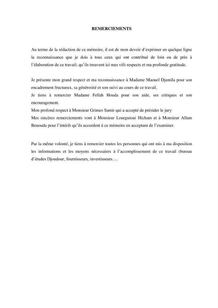 Etude de faisabilité technico-économique d’une ferme