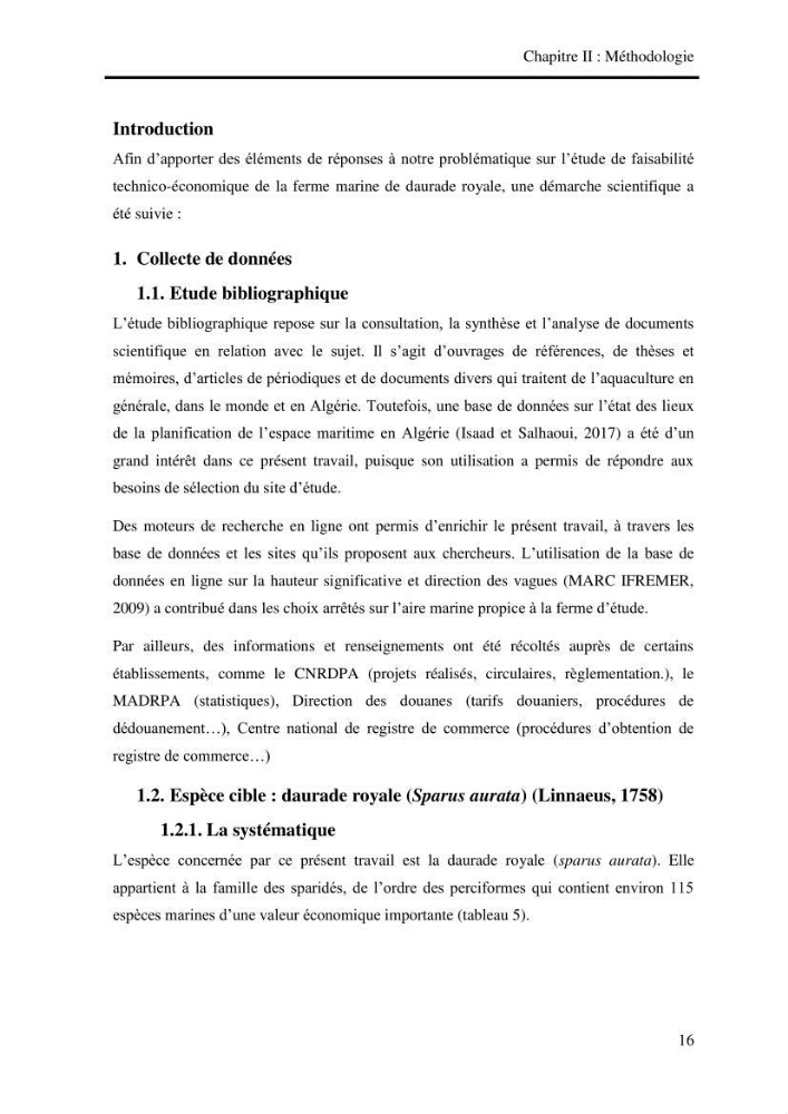 Etude de faisabilité technico-économique d’une ferme