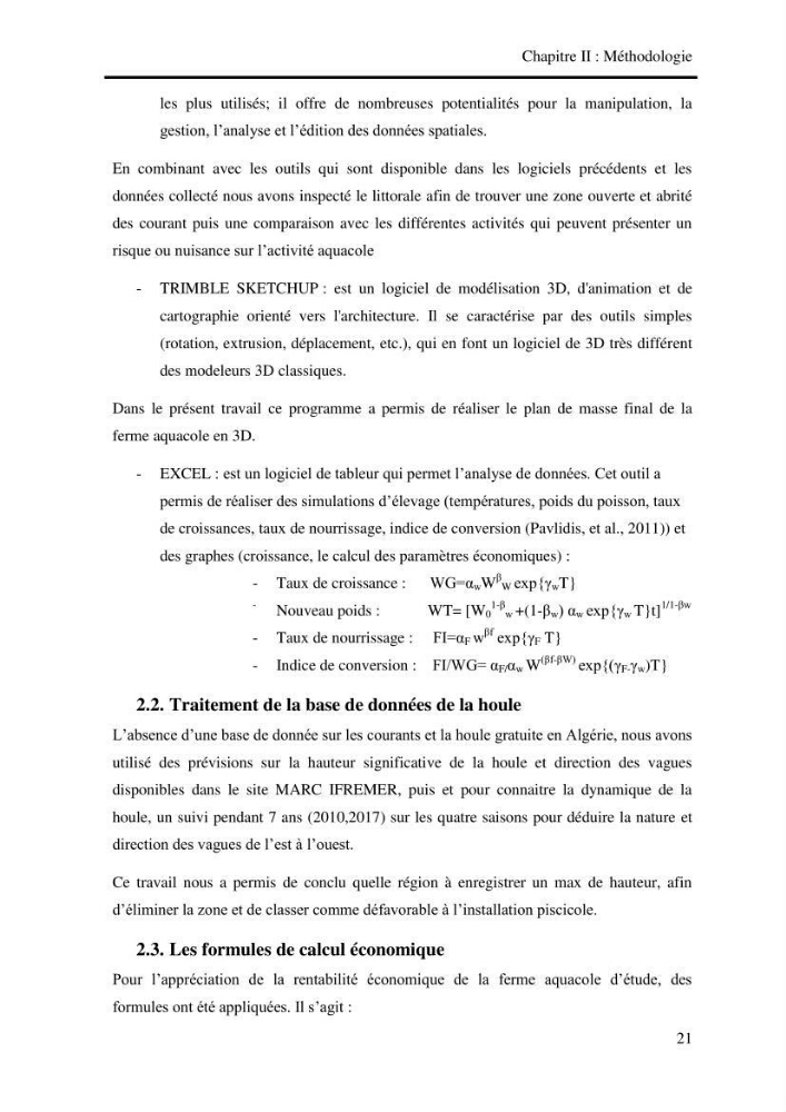 Etude de faisabilité technico-économique d’une ferme
