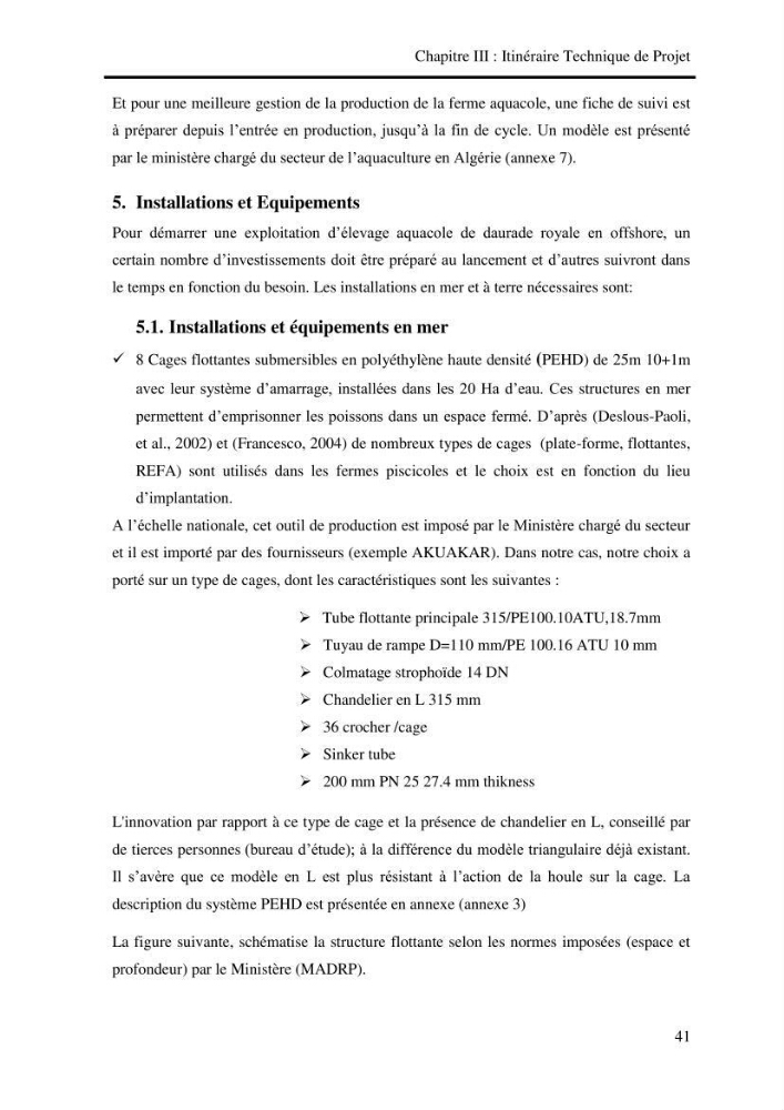 Etude de faisabilité technico-économique d’une ferme
