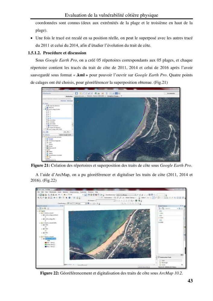Evaluation de la vulnérabilité côtière du Parc National de Taza (wilaya de Jijel)
