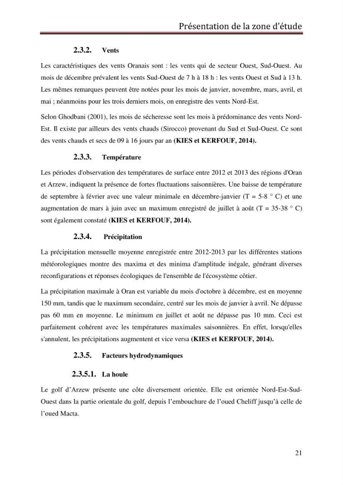 Contribution à l’évaluation de la qualité du milieu marin dans la cote oranaise (Golfe d’Arzew).: