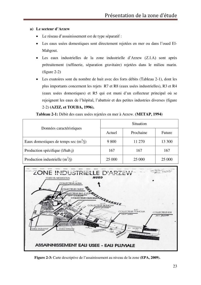 Contribution à l’évaluation de la qualité du milieu marin dans la cote oranaise (Golfe d’Arzew).: