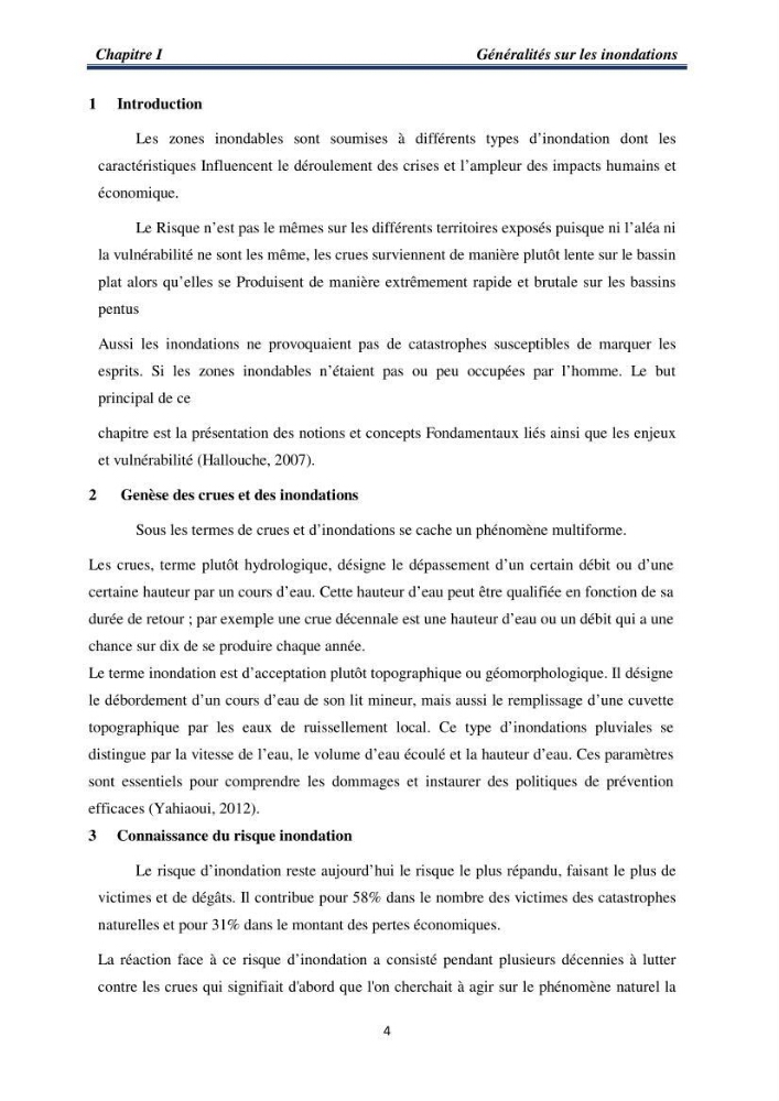 Impact Préliminaire et Analyse des Dégâts d’Inondations Par Imagerie Satellite Via le Logiciel ArcGis dans la willaya de Taref