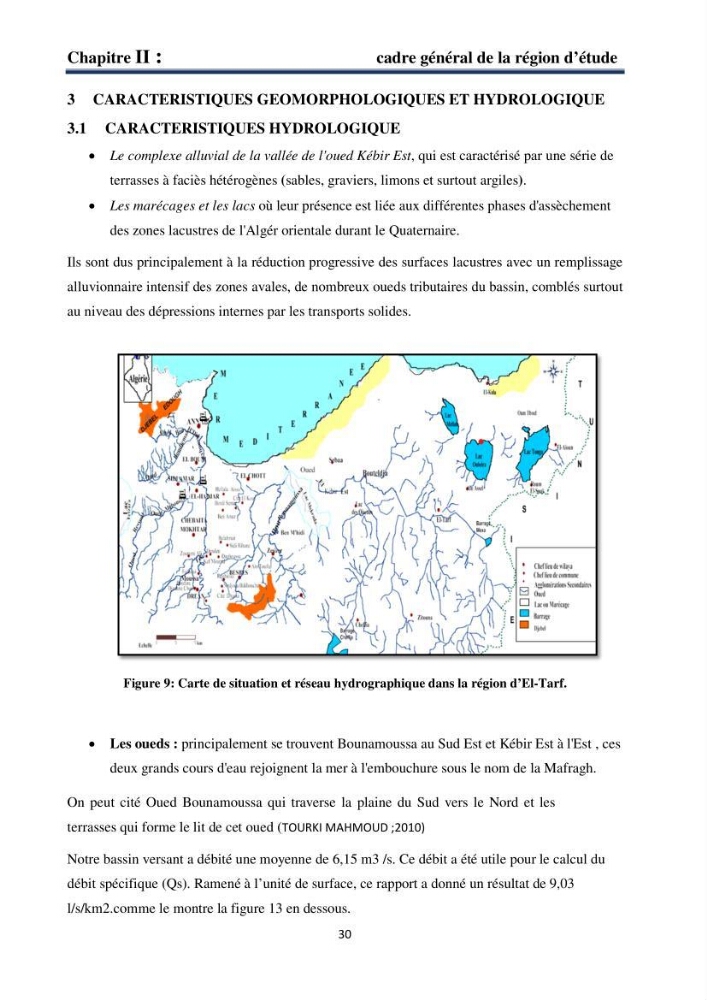 Impact Préliminaire et Analyse des Dégâts d’Inondations Par Imagerie Satellite Via le Logiciel ArcGis dans la willaya de Taref