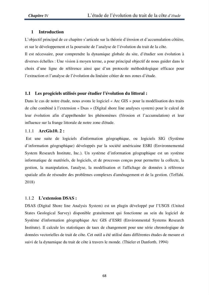 Impact Préliminaire et Analyse des Dégâts d’Inondations Par Imagerie Satellite Via le Logiciel ArcGis dans la willaya de Taref