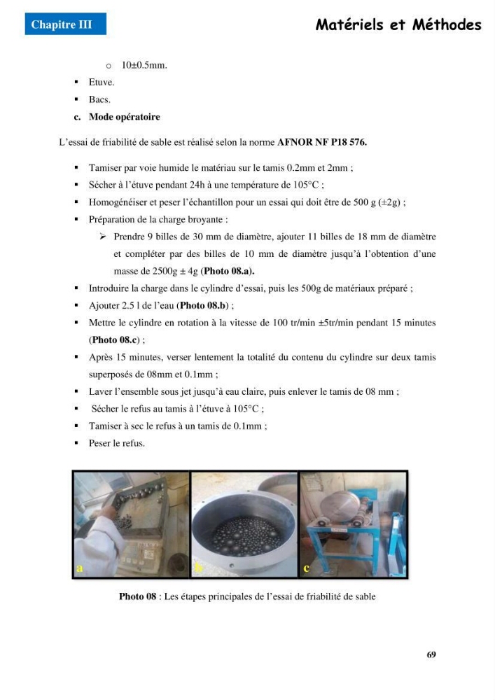 Etude du comportement physique et mécanique des sédiments de dragage pour leur valorisation en techniques routières \"cas du port de Sidi fredj\"