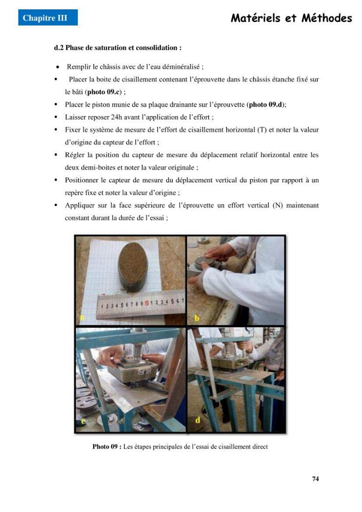 Etude du comportement physique et mécanique des sédiments de dragage pour leur valorisation en techniques routières \"cas du port de Sidi fredj\"