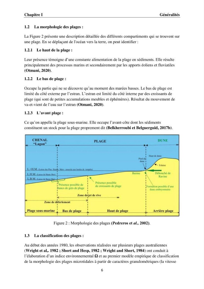 Érosion côtière, submersion marine et changement climatique le long de la baie de Zemmouri, prévision des risques et adaptation