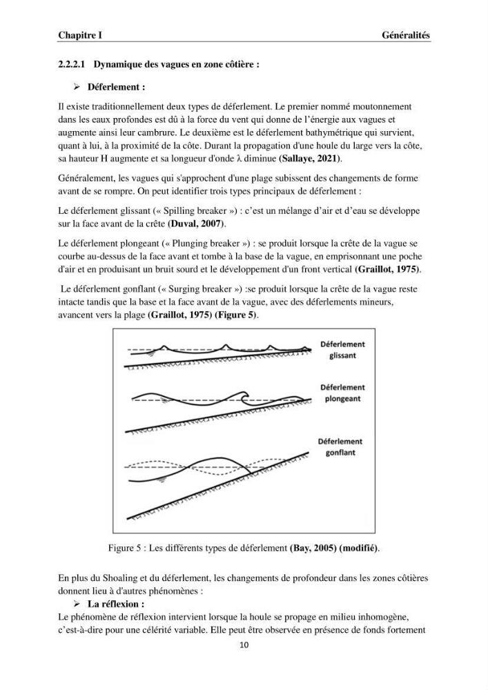 Érosion côtière, submersion marine et changement climatique le long de la baie de Zemmouri, prévision des risques et adaptation