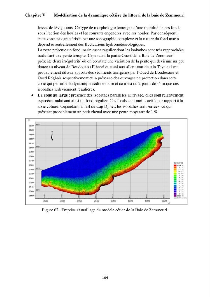Érosion côtière, submersion marine et changement climatique le long de la baie de Zemmouri, prévision des risques et adaptation
