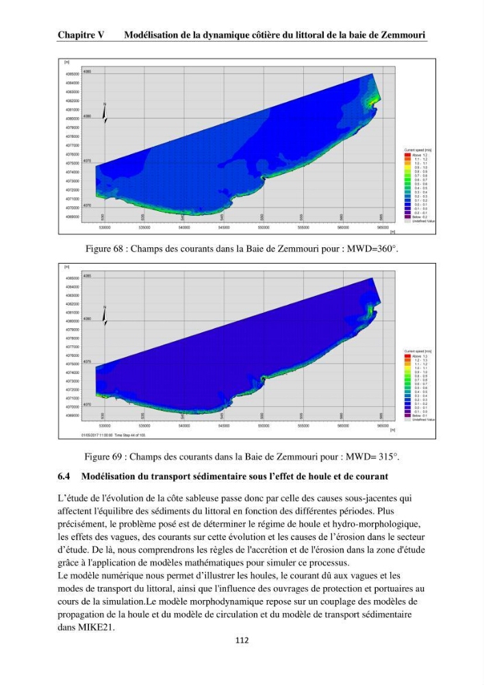 Érosion côtière, submersion marine et changement climatique le long de la baie de Zemmouri, prévision des risques et adaptation