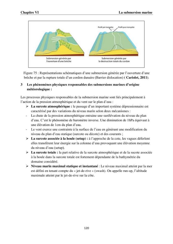 Érosion côtière, submersion marine et changement climatique le long de la baie de Zemmouri, prévision des risques et adaptation
