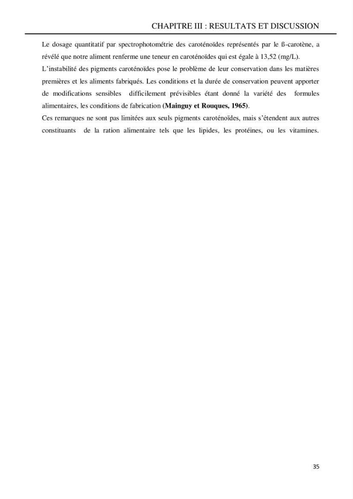 Contribution à l’élaboration d’un aliment composé destiné à l’élevage du loup de mer Dicentrachus labrax (Linnaeus, 1758)