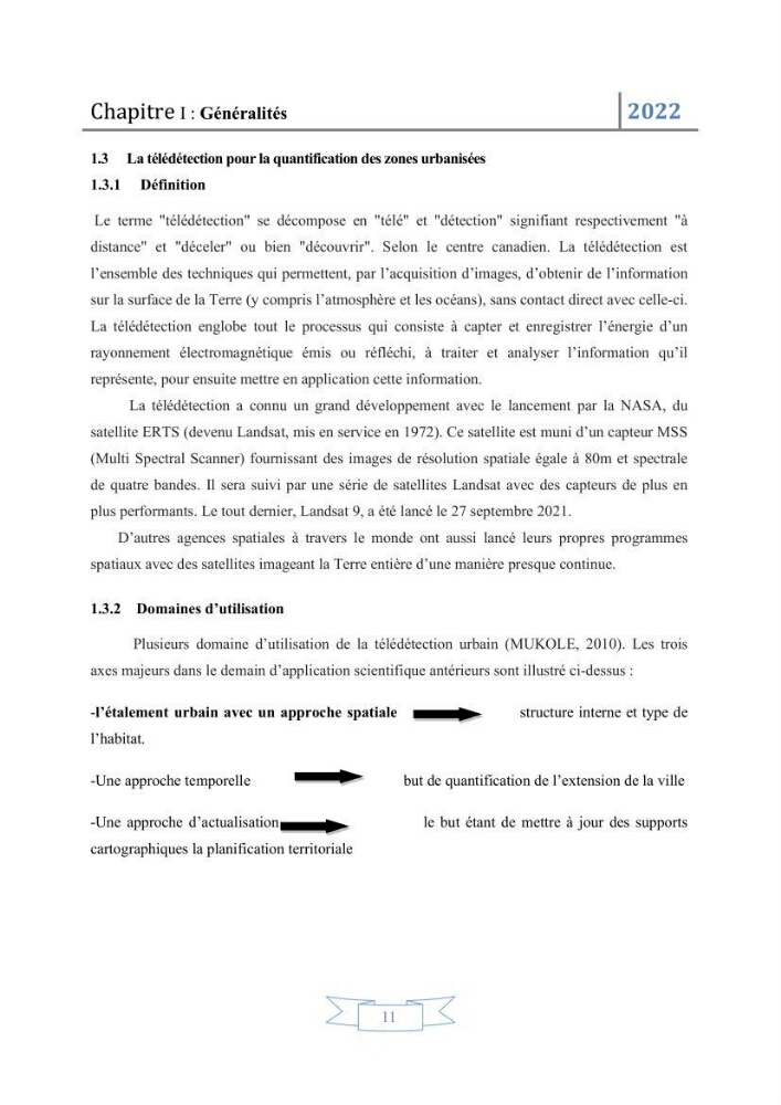 Etude de l\'évolution du littoral par télédetection