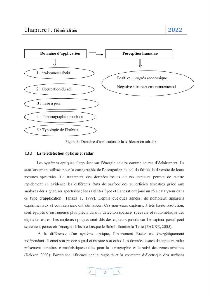 Etude de l\'évolution du littoral par télédetection