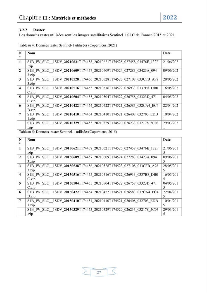 Etude de l\'évolution du littoral par télédetection