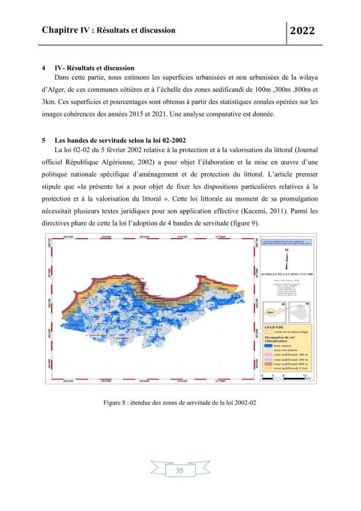 Etude de l\'évolution du littoral par télédetection