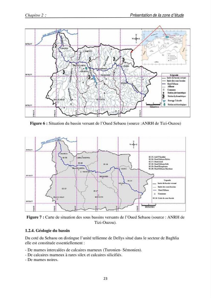 Eléments traces métalliques dans le sédiment marin de la Baie de Zemmouri : (Cas de l’embouchure de l’Oued Sebaou)