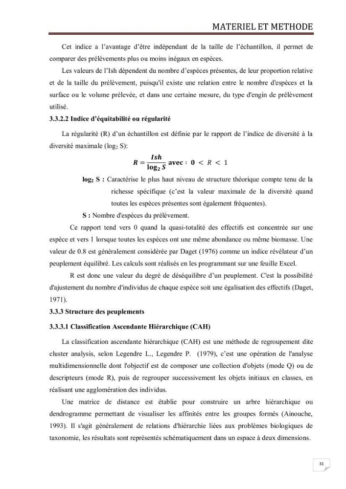Contribution à l\'étude des oeufs et des larves des poissons téléostéens au niveau de la zone centre algérienne: