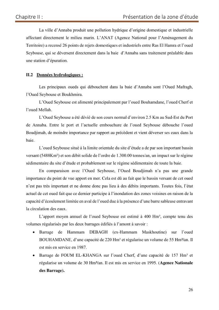 Contribution a la connaissance de la morphologie et de la dynamique sedimentaire du littoral Est de l\'Algerie