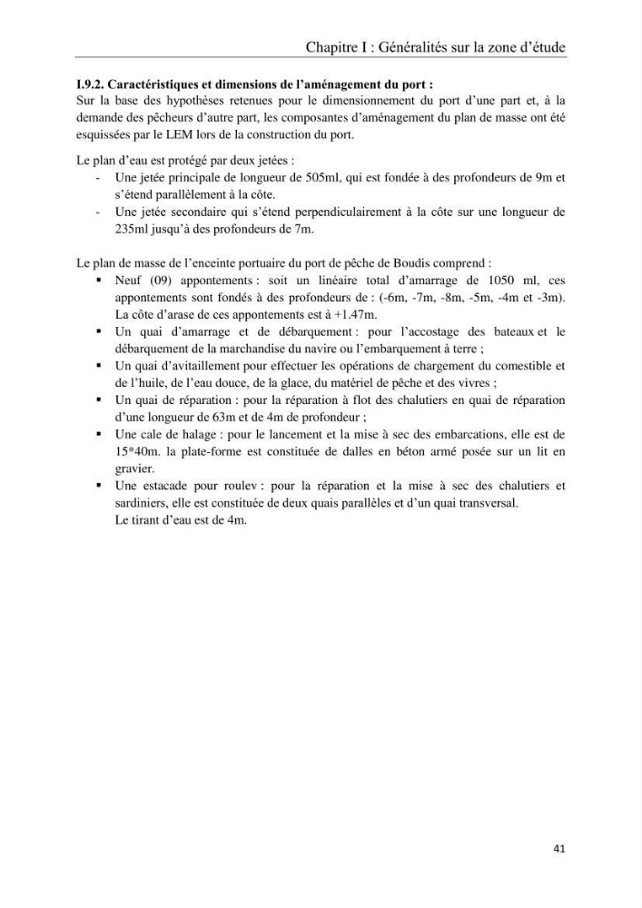 Réaménagement de la plage de Jijel et son influence sur la résolution du problème d’ensablement du port de pêche de Boudis