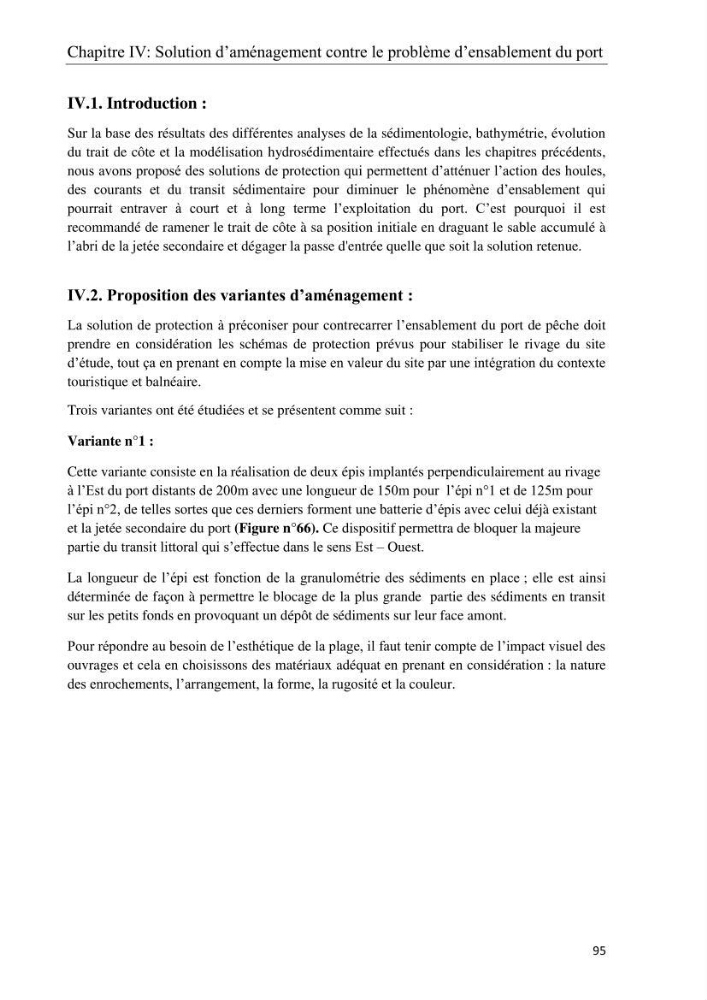 Réaménagement de la plage de Jijel et son influence sur la résolution du problème d’ensablement du port de pêche de Boudis