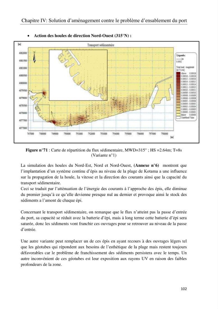 Réaménagement de la plage de Jijel et son influence sur la résolution du problème d’ensablement du port de pêche de Boudis