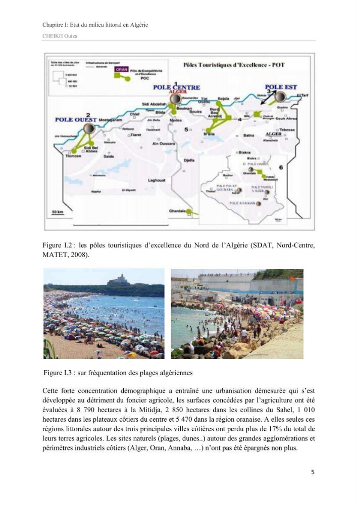 Essai de compréhension du contexte GIZC en Algérie