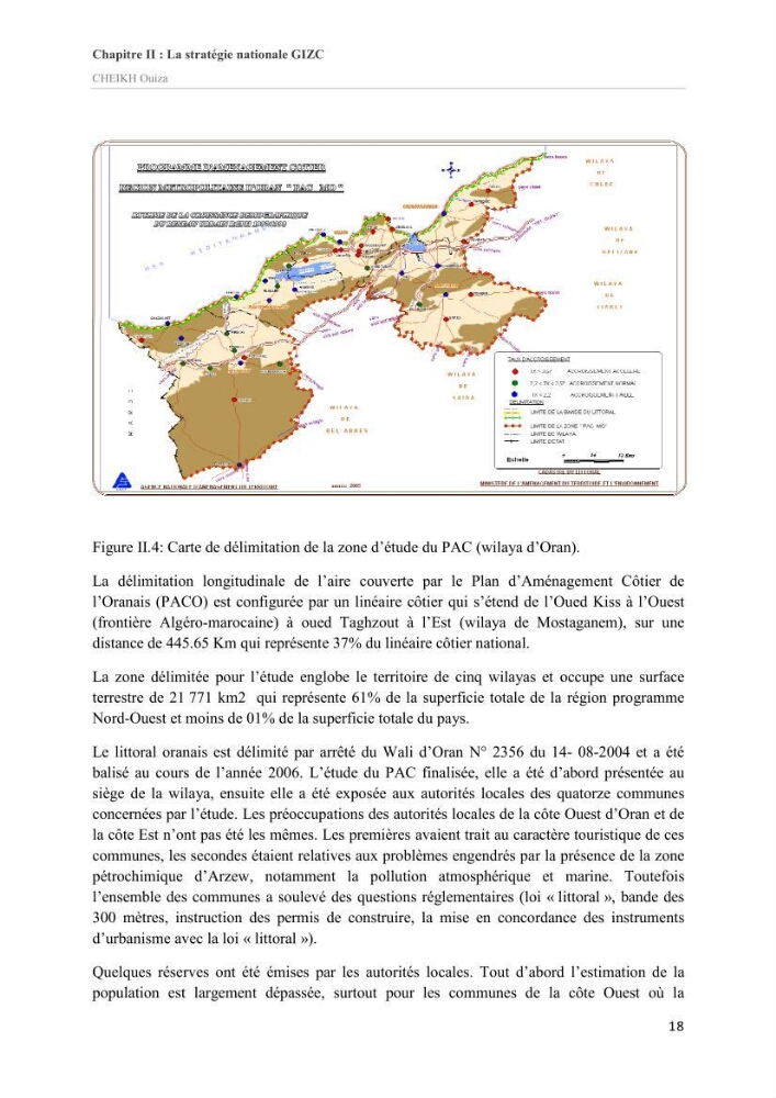 Essai de compréhension du contexte GIZC en Algérie