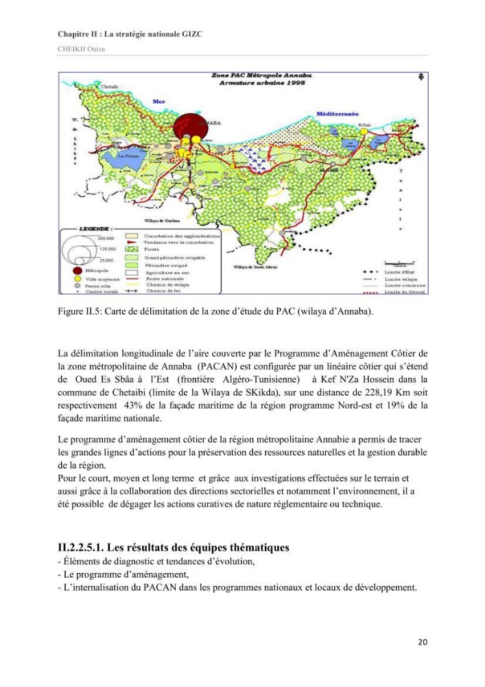 Essai de compréhension du contexte GIZC en Algérie