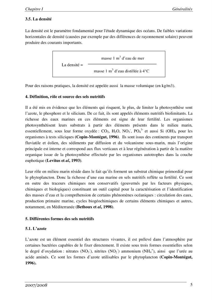 Les métaux traces dans les sédiments de la baie de Bou-Ismail: surveillane de la pollution et étude des processus géochimiques